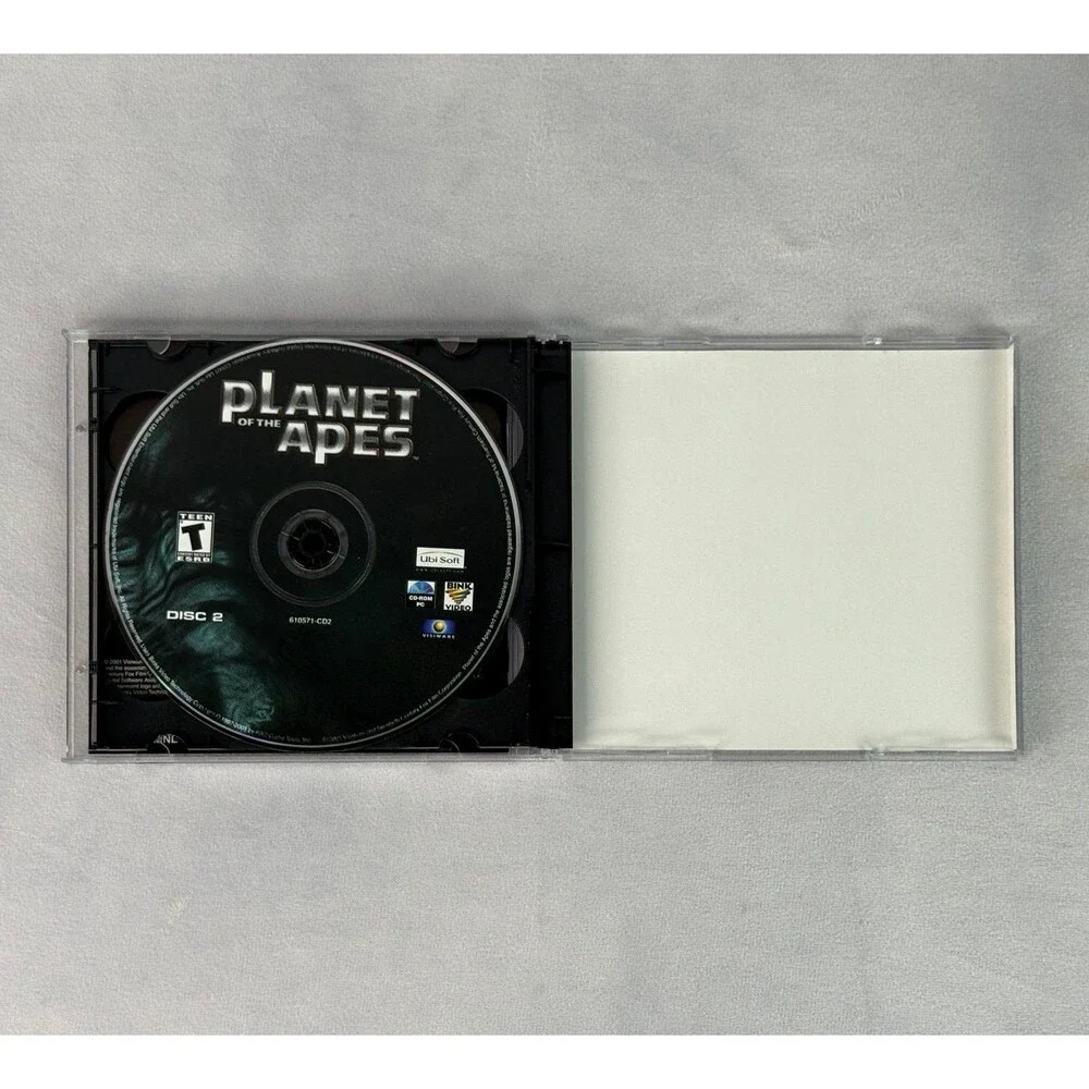 PLANET OF THE APES MANUAL UBI SOFT GAMES EXCELLENT